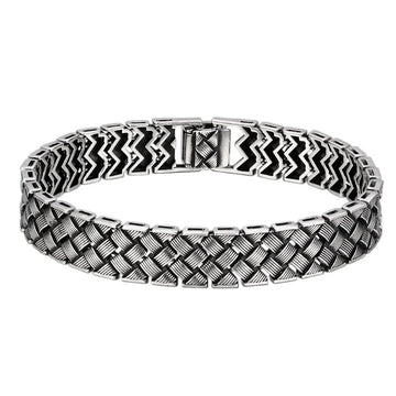 Handmade Braided Vintage Bracelet Style Sterling 925