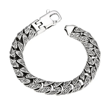 Handmade Straw Bracelet Style Sterling Silver