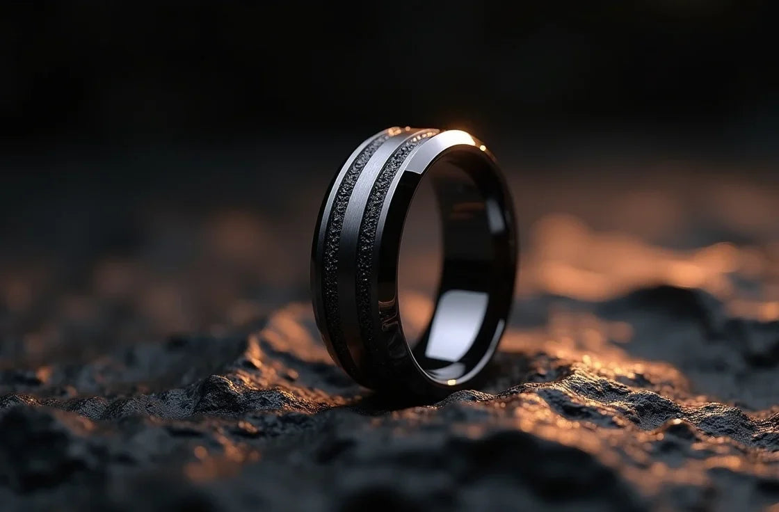 Highest Quality Tungsten Ring - Cinematic Tungsten Photo