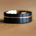 8mm Titanium Tungsten RIng The Legend-Tungsten Ring-Orivon Jewelers