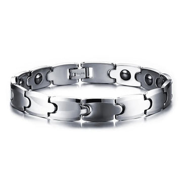 High Polished Tungsten Magnetic Bracelet
