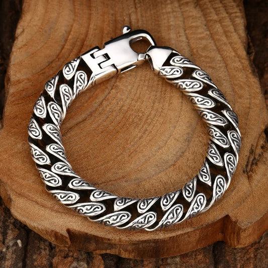 Handmade Straw Bracelet Style Sterling Silver