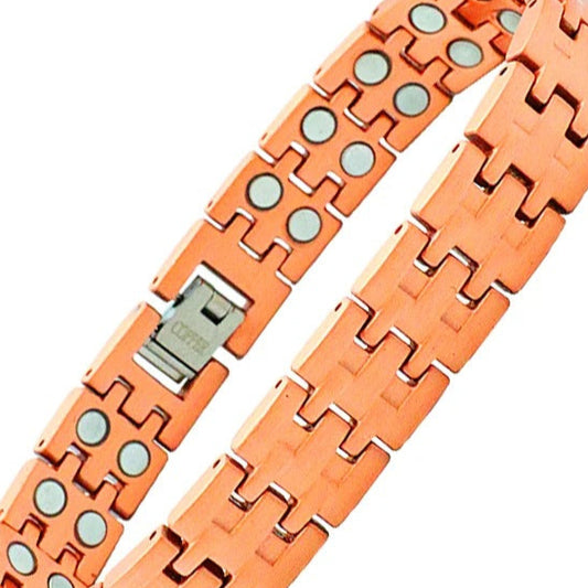 Copper Connector Links Magnetic Bracelet