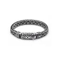Orivon Artisan Handmade Braided Bracelet Sterling Silver