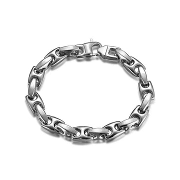 Link Chain Desgin Tungsten Bracelet