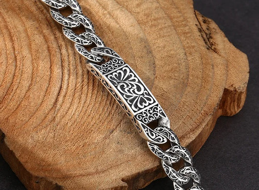 Auspicious Pattern Design Men's Bracelet