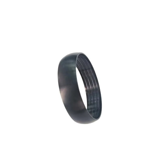 6mm Dome Black Titanium Ring Core