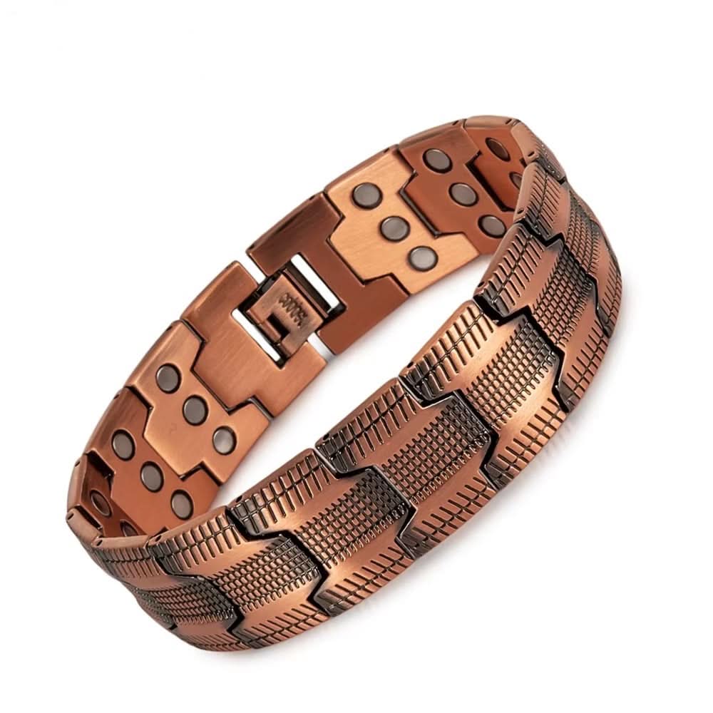 Vinterly Copper Magnetic Bracelet – Bold Style with Subtle Support