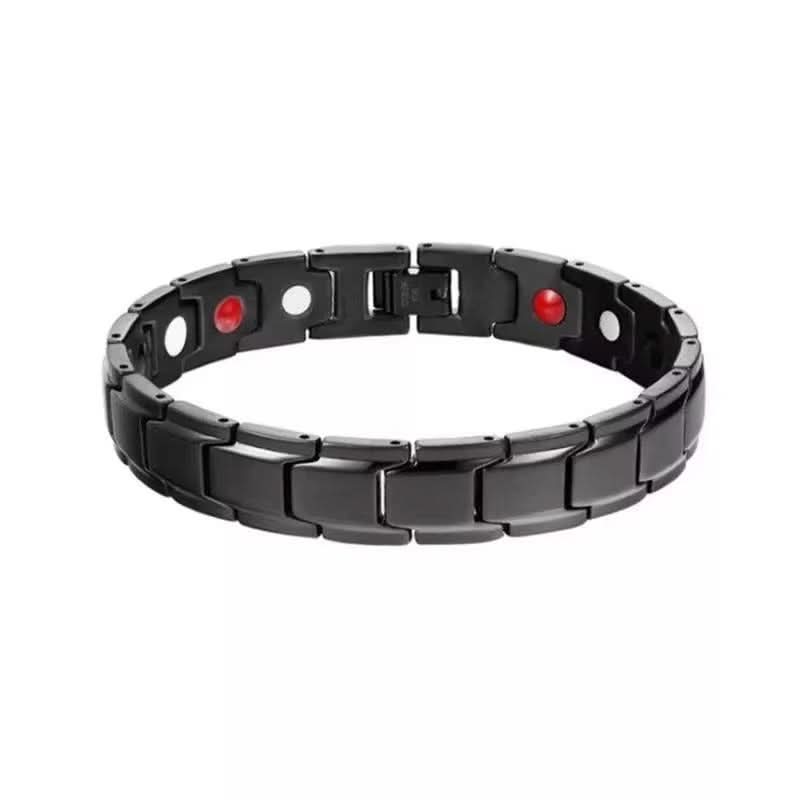 Magnetic Titanium Steel Bracelet Black