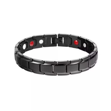 Magnetic Titanium Steel Bracelet Black
